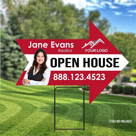 personalized open house signs